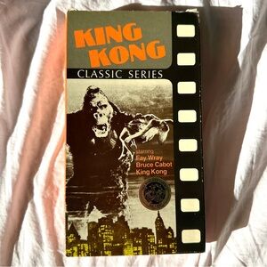 King Kong (VHS, 1933) Pre-owned RARE 1980 Vid America Release Video Tape Vintage